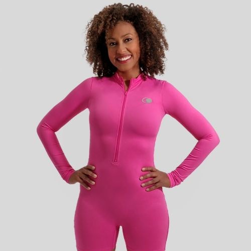 Pink Lunate Jumpsuit